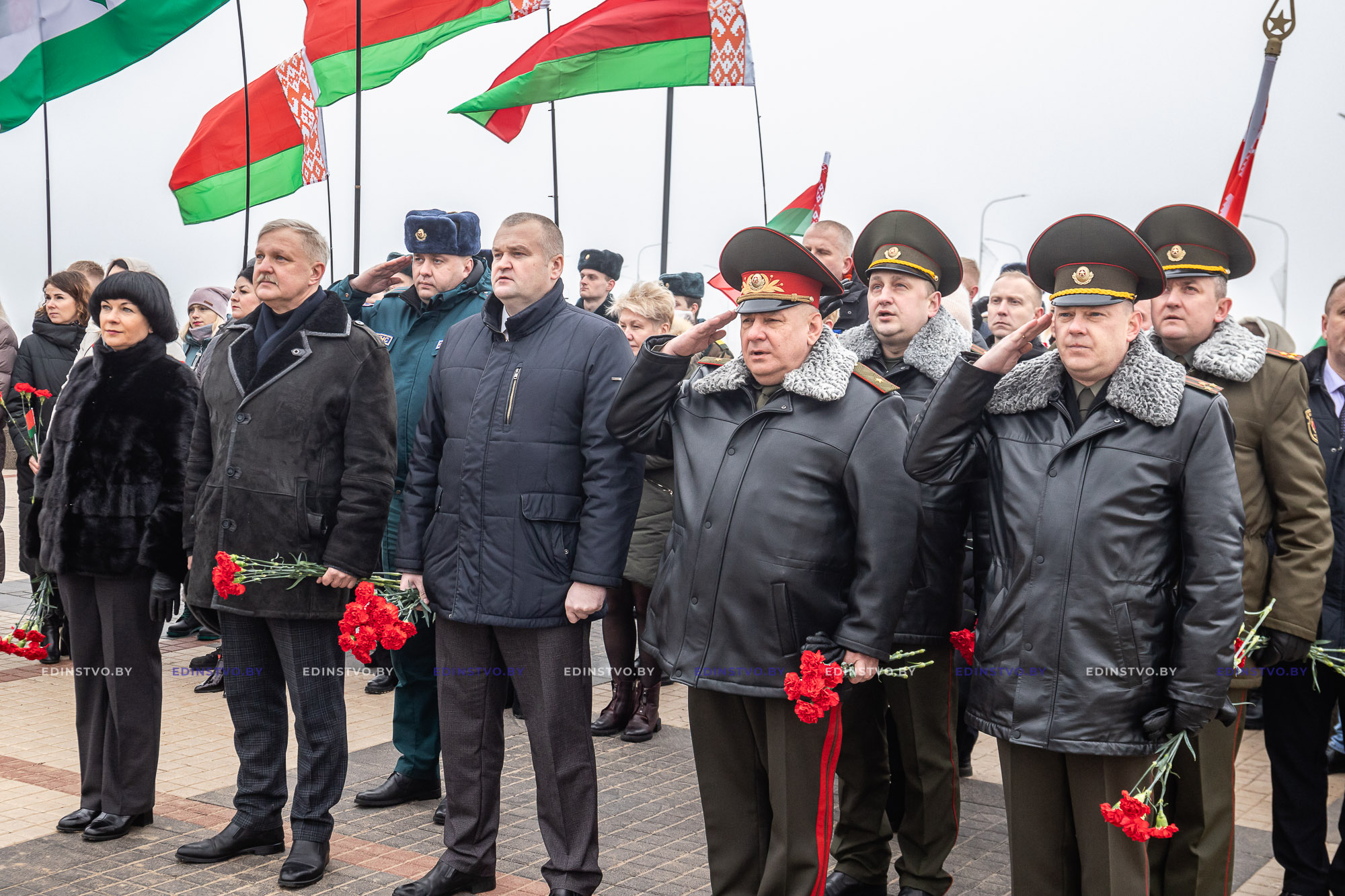  В Борисове накануне 23 февраля почтили память танкового экипажа Павла Рака 