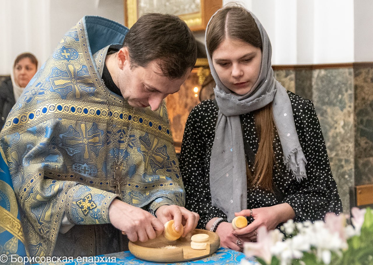 Епархиальная миссионерская Литургия состоялась в кафедральном соборе Борисова