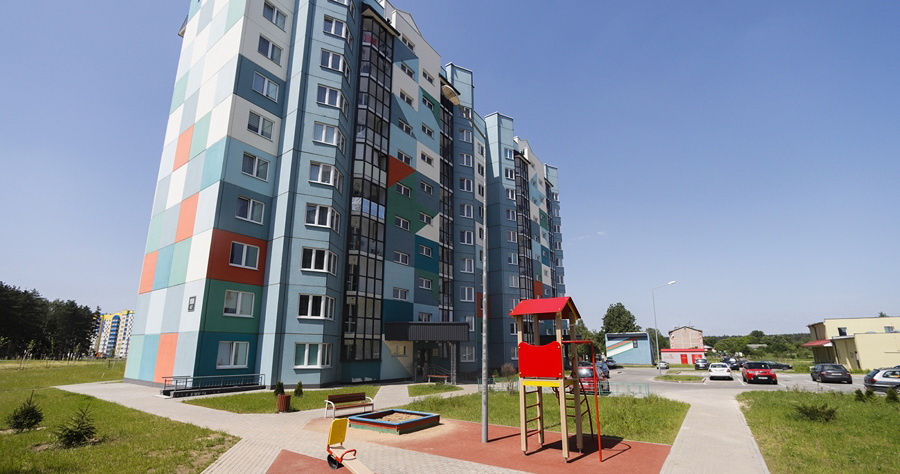 В первом полугодии в Беларуси построили более 20 тысяч квартир