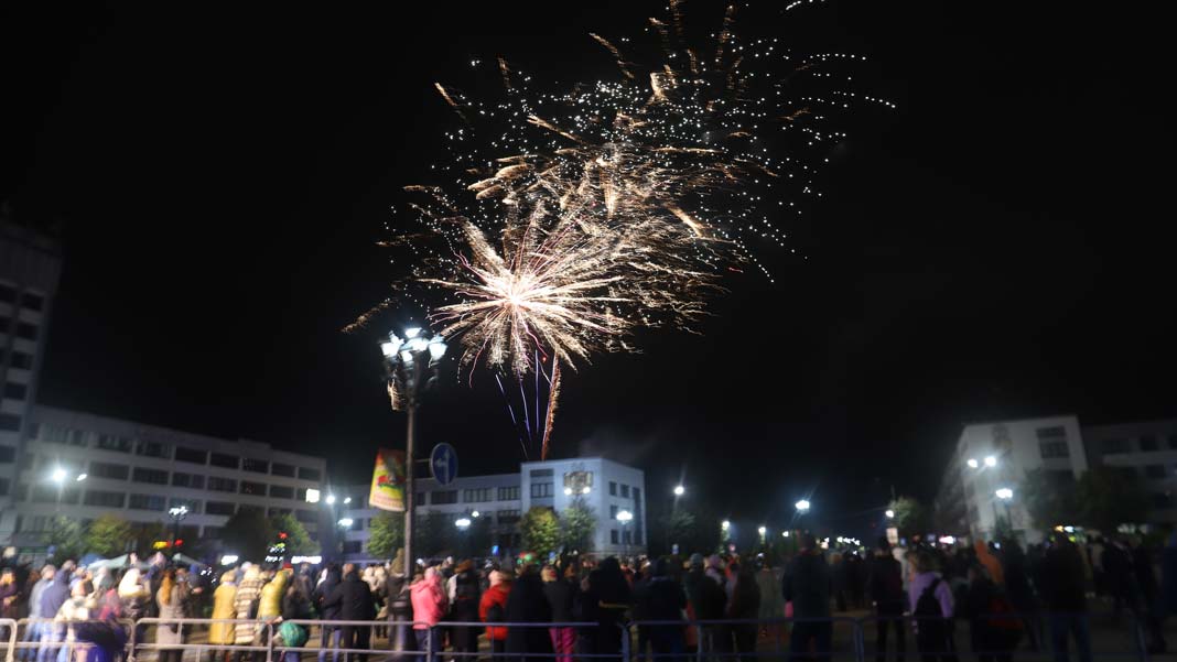 А вечером веселье продолжилось: как борисовчане отмечали самый новый праздник страны