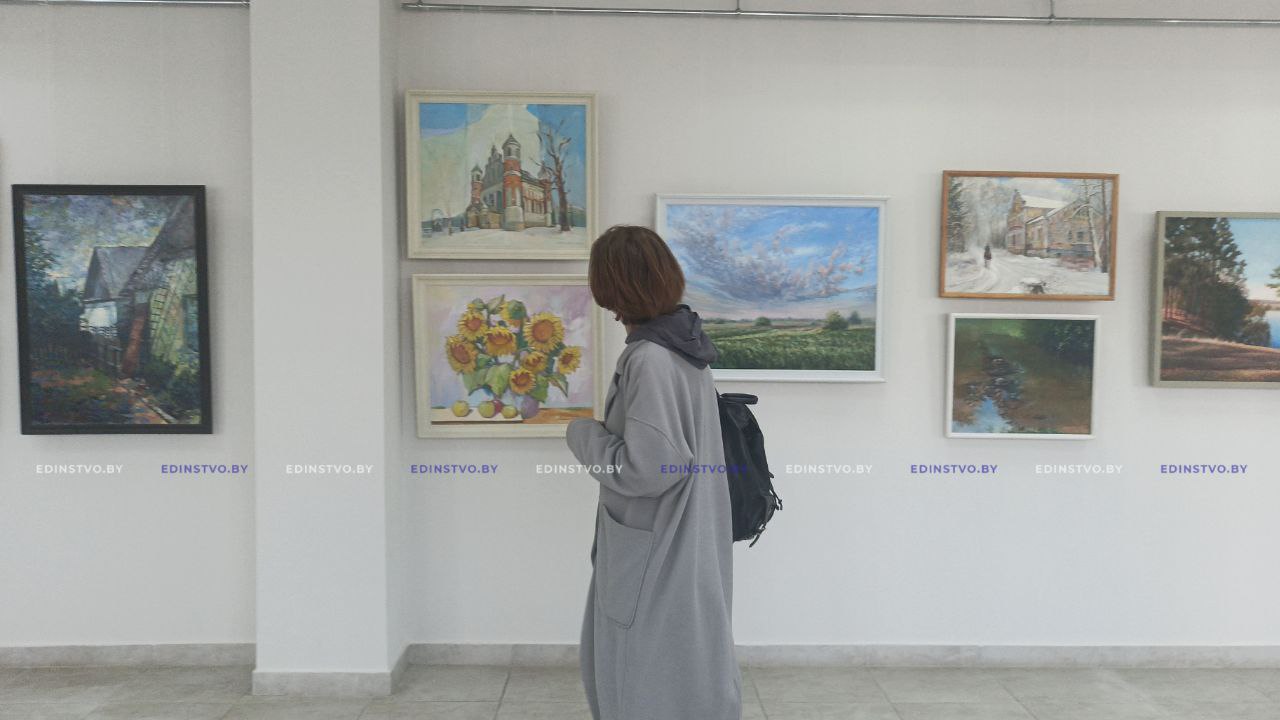 Впервые в Борисове открылся выставочный проект членов Евразийского художественного содружества