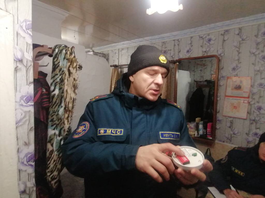 На Борисовщине продолжается обследование противопожарного состояния домовладений 