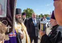 Крестный ход «Церковь и армия» на Борисовщине. Капсула пополнилась землей из памятных мест района