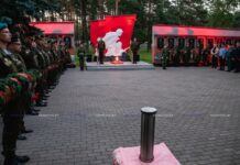 На Аллее Героев в Печах почтили память жертв Великой Отечественной войны и вспомнили трагический 1941-й год