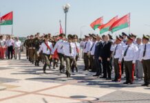 Борисов празднует 80-ю годовщину освобождения от немецко-фашистских захватчиков