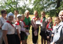 На Песчаной горе: на месте расстрела мирных жителей в д. Малая Ухолода открыта цифровая звезда