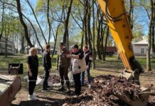 Районный субботник проходит сегодня на Борисовщине