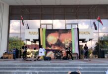 «Энергия молодежи»: праздник День Молодежи собрал десятки жителей Борисова возле Дома культуры