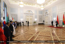 Президент Беларуси сегодня принял верительные грамоты послов девяти зарубежных государств