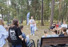 “Шаг к успеху”. Первый секретарь райкома союза молодежи пообщался с ребятами в лагере “Чайка”