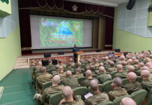 Руководство Борисовского горрайотдела по ЧС продолжает проводить профориентационную работу