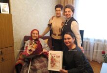 Партизанка отряда «Смерть фашизму» сегодня в Борисове принимала поздравления со 100-летним юбилеем