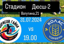 31 августа на стадионе ДЮСШ-2 состоится матч Кубка Минщины по футболу