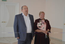 Супруги Астровские из Борисова отметили золотую свадьбу