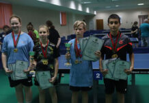 Наши юные мастера пинг-понга собрали львиную долю медалей на областном старте