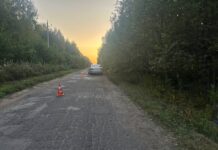 На Борисовщине легковушка наехала на пешехода