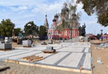 Фотофакт: площадь 900-летия Борисова преображается