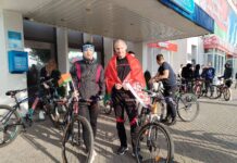 «Мы сильнее, когда едины»: в Борисове прошел патриотический велопробег