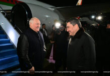 Александр Лукашенко прибыл с рабочим визитом в Казахстан