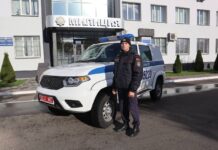 Автопарк патрульно-постовой службы милиции Борисовского РУВД пополнился новым служебным автомобилем