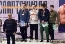 Борисовские «греко-римляне» — первые в командном зачете на национальном старте