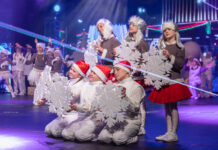 Ребята из центрального региона поучаствовали в областном новогоднем празднике в Борисове