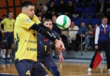 Волейбольный триллер в столице