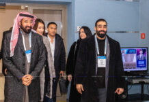 «Все отлично организовано для того, чтобы выборы прошли на высоком уровне»: Борисов посетили международные наблюдатели из ОАЭ