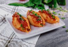 Приготовим макароны-ракушки с фаршем