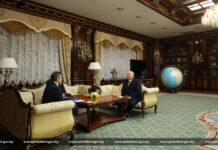 Президент Беларуси Александр Лукашенко провел встречу с Генеральным секретарем Шанхайской организации сотрудничества