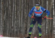 Максим Воробей снова финишировал рядом с призовой тройкой