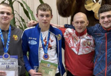 Наши юные «греко-римляне» привезли три награды из Минска