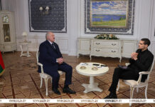 Александр Лукашенко дал интервью американскому блогеру, представителю новых медиа Марио Науфалу