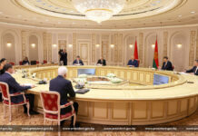 Александр Лукашенко встретился с губернатором Хабаровского края Российской Федерации