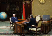 Александр Лукашенко принял с докладом Генерального прокурора Андрея Шведа