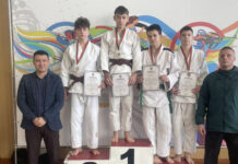 Борисовские дзюдоисты примерили медали на домашнем старте