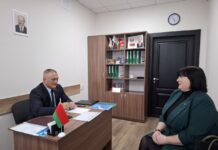 Парламентарий Руслан Косыгин провел прием граждан в Борисове