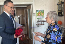 Чествование бывших малолетних узников фашизма продолжается на Борисовщине