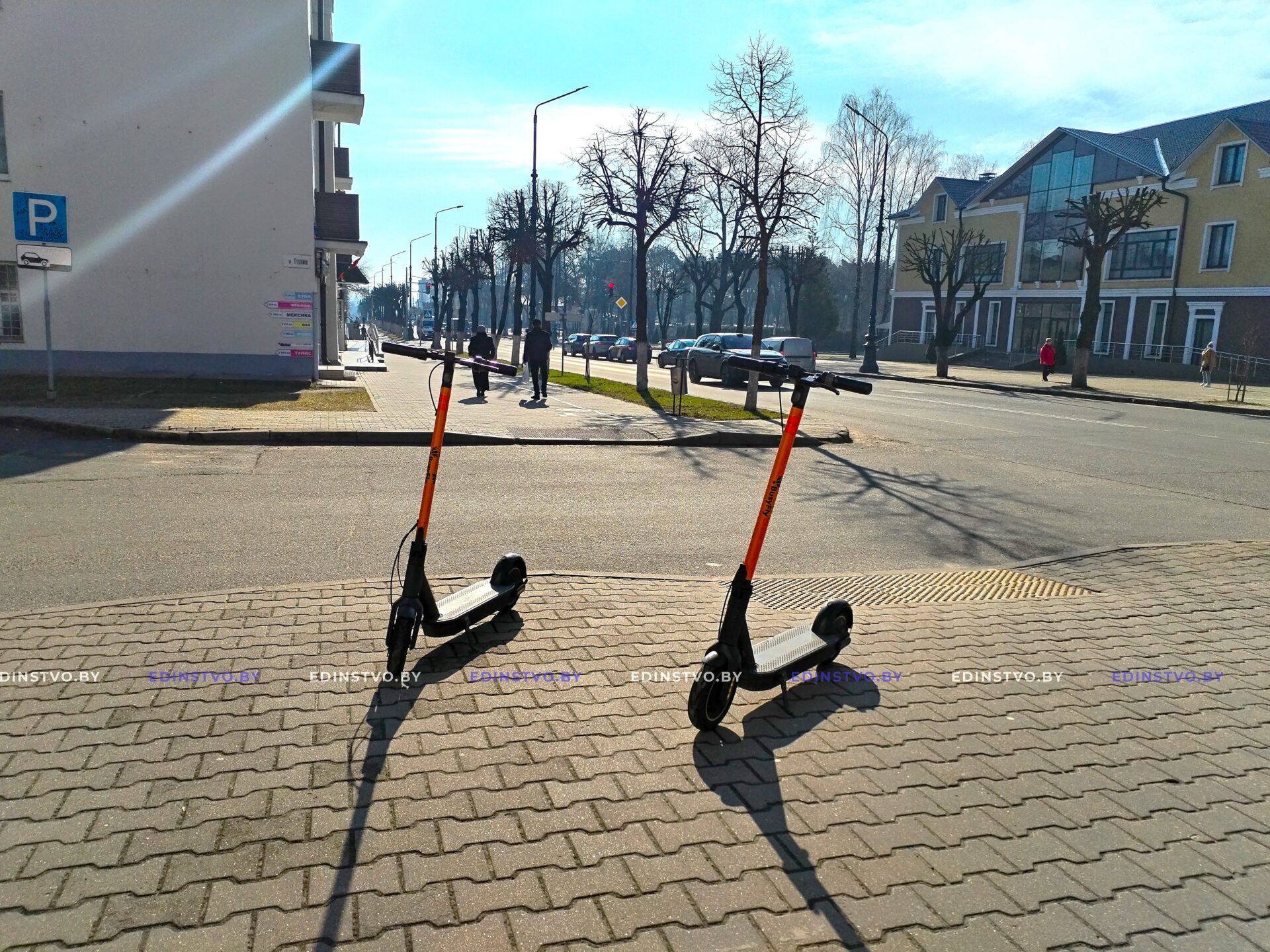 Кикшеринг в Борисове