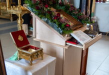 Ковчег с частицей святых мощей святителя Луки Крымского прибыл в Борисов