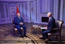 Александр Лукашенко дал интервью межгосударственной телерадиокомпании “Мир”