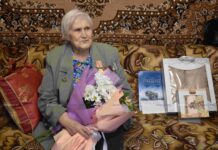В Борисове поздравили с 95-летием труженицу тыла Анну Кузьмину