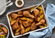 Курица с картофелем