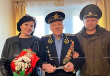 «Спасибо за подвиг». В Борисове в преддверии 9 Мая поздравили  ветеранов и участников Великой Отечественной войны