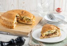 Пирог чизбургер