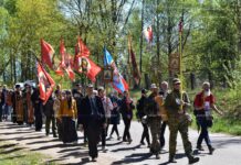 Пасхальный общеепархиальный крестный ход сегодня встретили в Борисовском районе