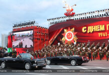 Военный парад в честь 80-летия Великой Победы в Минске