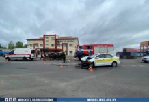 ДТП в Борисове. Водитель автомобиля с полученными травмами госпитализирована