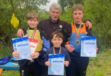 У борисовских слаломистов — полный медальный комплект