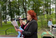 «Вечная им слава». В городском парке почтили память белорусов, погибших в годы Великой Отечественной войны